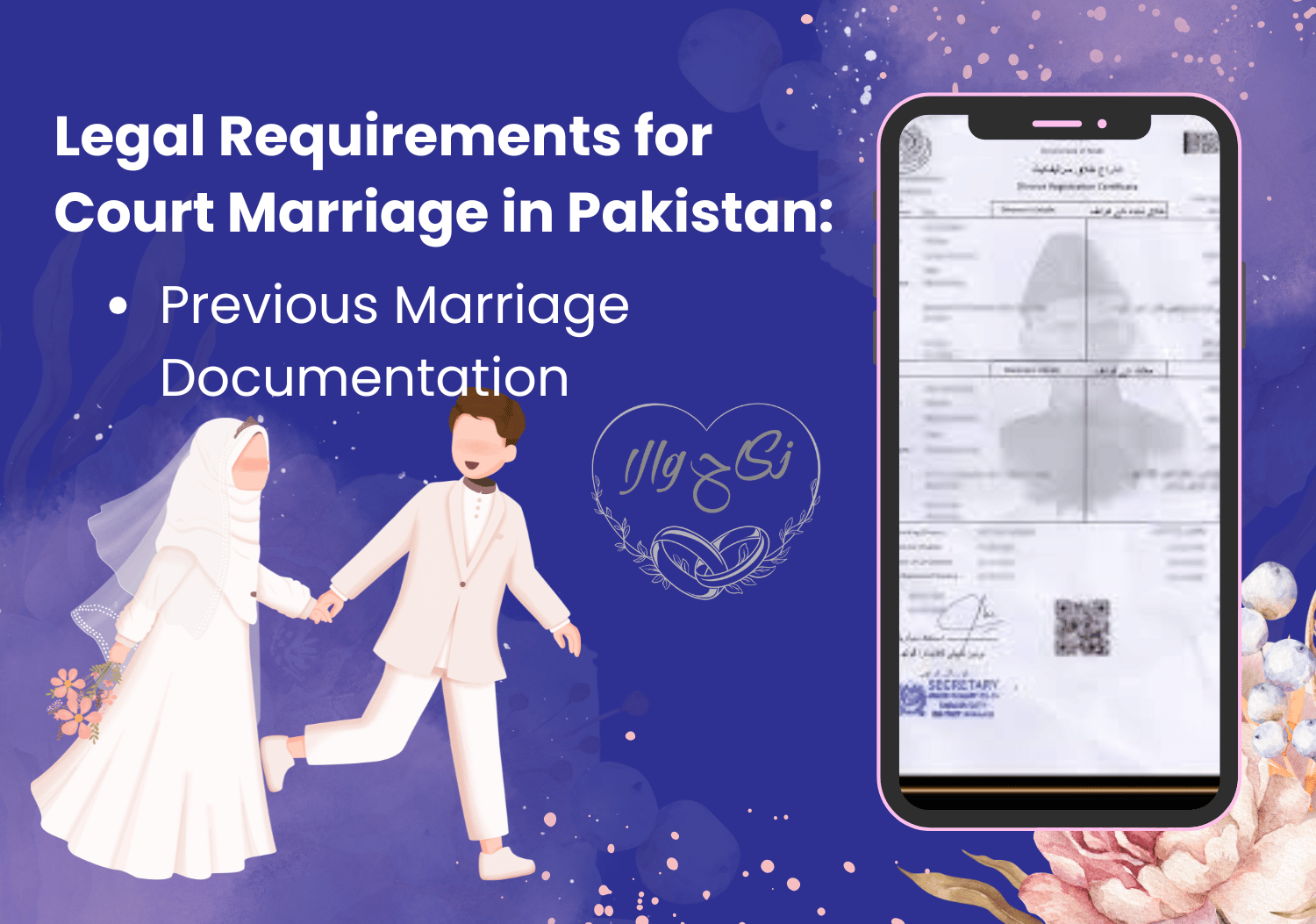 Court Marriage Document Requirements in Pakistan